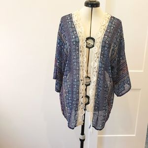 Jolt Bohemian Kimono Cover Up Size Small/Medium